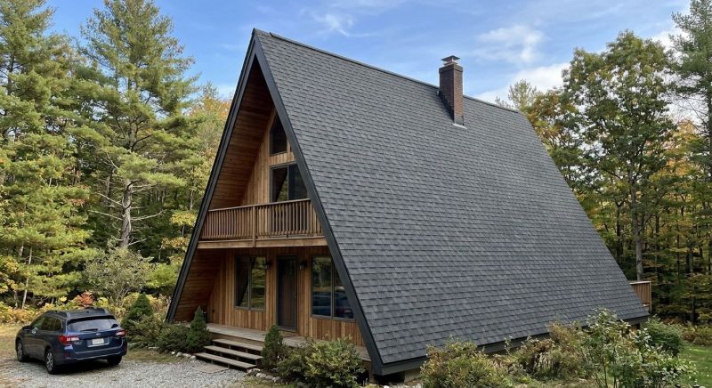 A Frame Roof Installation in Warren County, OH