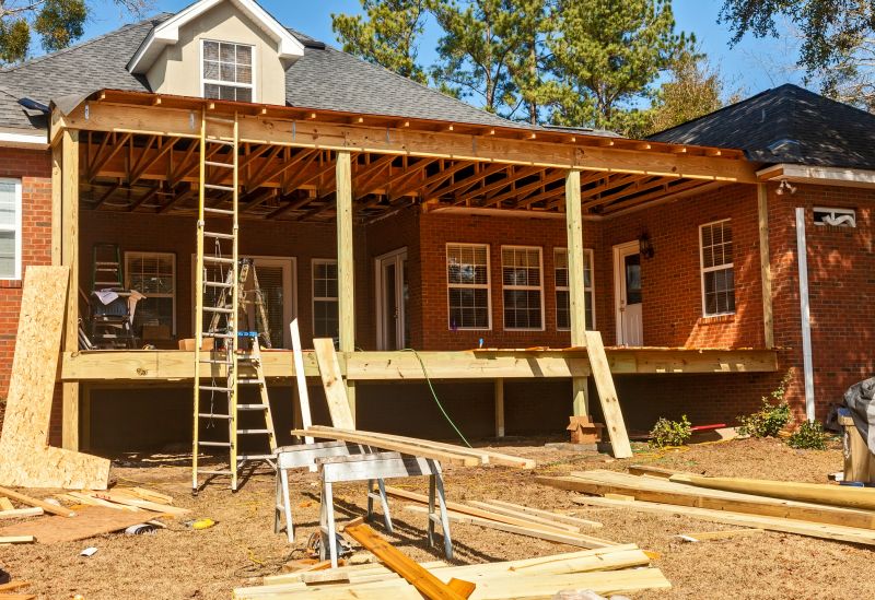 A Frame Roof Installation in Warren County, OH