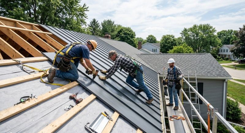Aluminum Roof Installation in Spring Valley, OH