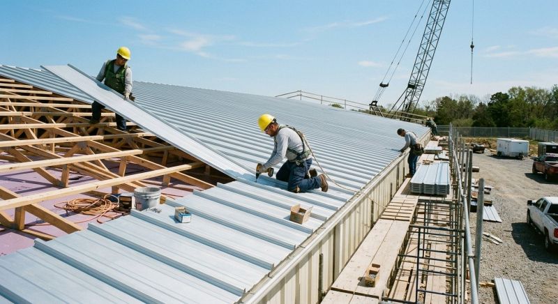 Aluminum Roof Installation in Springboro, OH