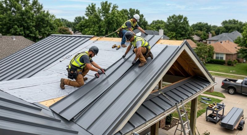 Aluminum Roof Installation in Springboro, OH