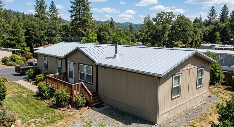 Aluminum Roof Replacement in Williamsburg, OH