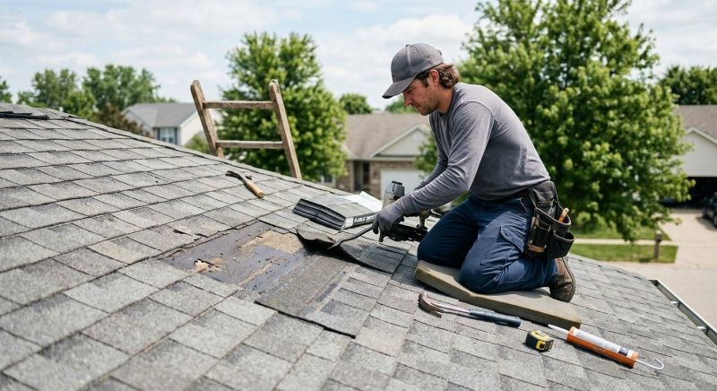 Asphalt Roof Replacement in Franklin, OH