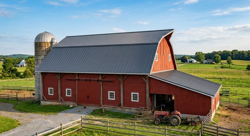 Barn Roof Replacement in Harrison, OH