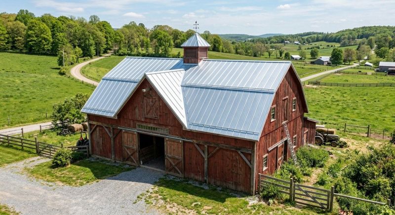 Barn Roof Replacement in Trenton, OH