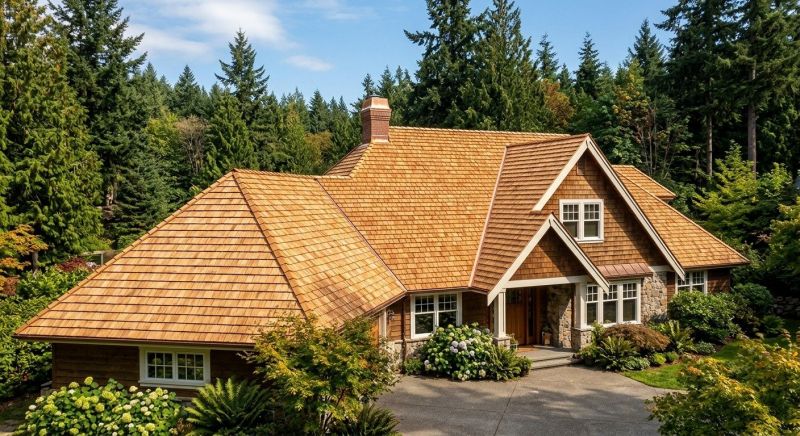 Cedar Roof Construction in Warren County, OH