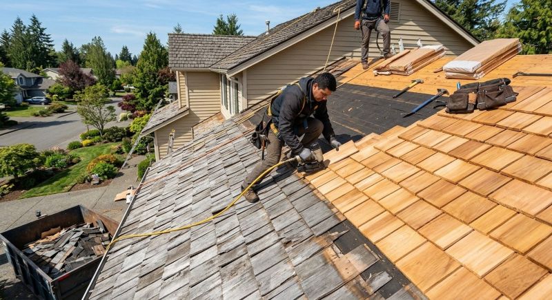 Cedar Roof Replacement in Maineville, OH