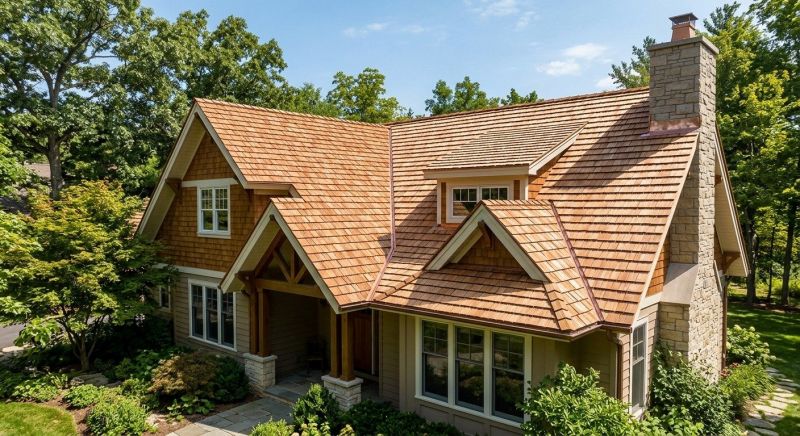 Cedar Shake Roof Construction in Miamitown, OH