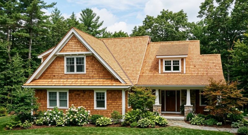 Cedar Shake Roof Construction in Morrow, OH