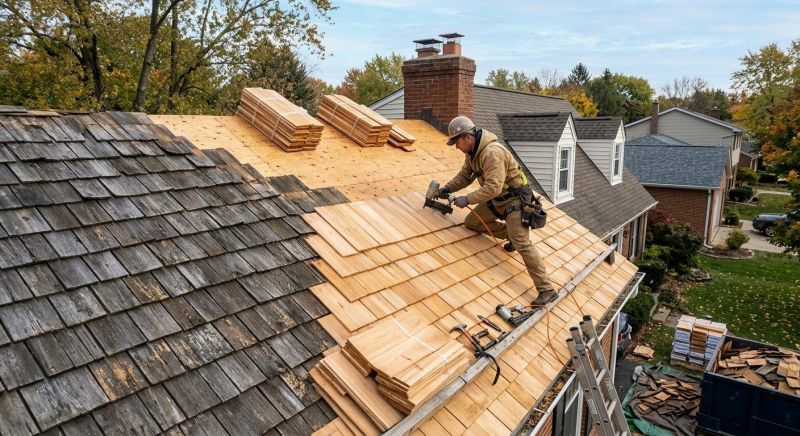 Cedar Shingles Replacement in Covington, KY
