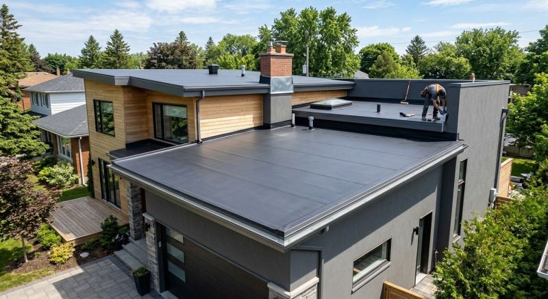 Epdm Roof Installation in Lebanon, OH