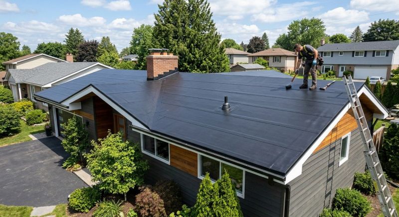 Epdm Roof Installation in Trenton, OH