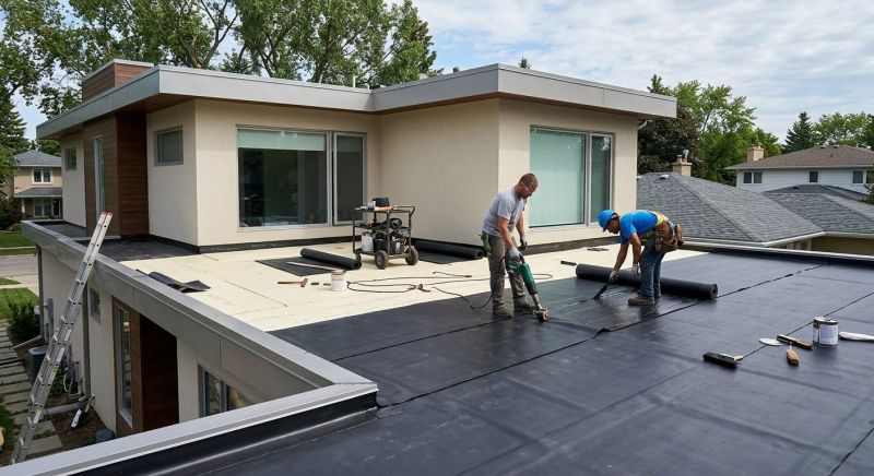 Flat Roof Installation in Blanchester, OH