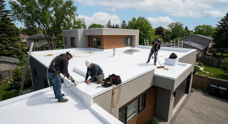 Flat Roof Installation in Mason, OH
