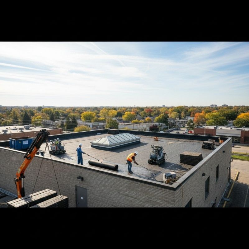 Flat Roof Replacement in Goshen, OH