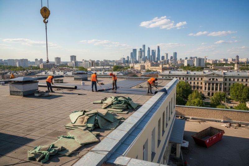 Flat Roof Replacement in Hamilton, OH