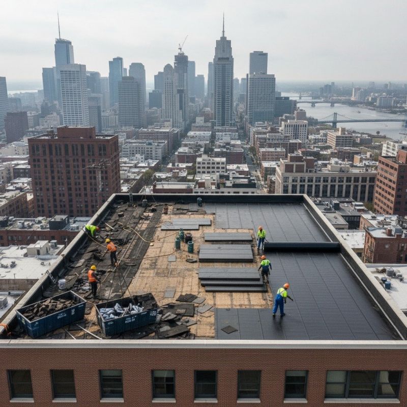 Flat Roof Replacement in Miamitown, OH