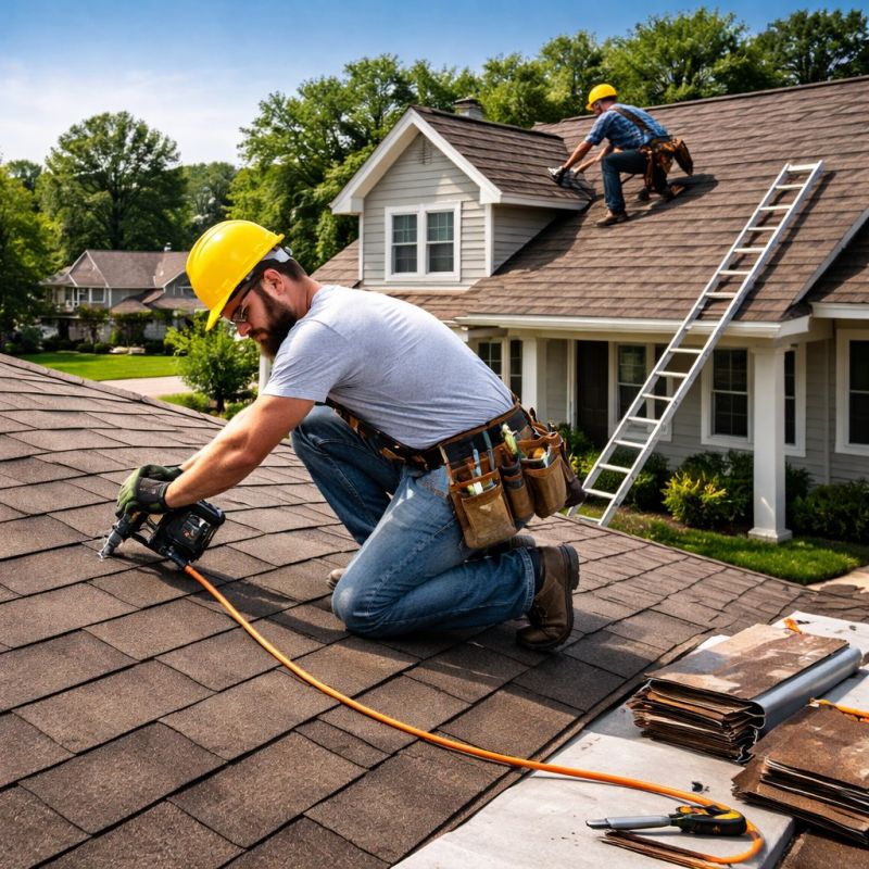 House Roof Installation in Fayetteville, OH