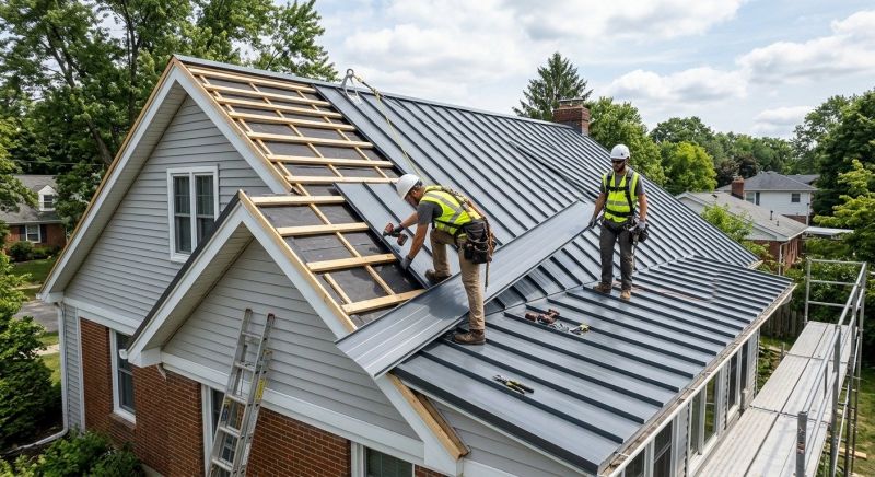 Metal Roof Installation in Fairfield, OH