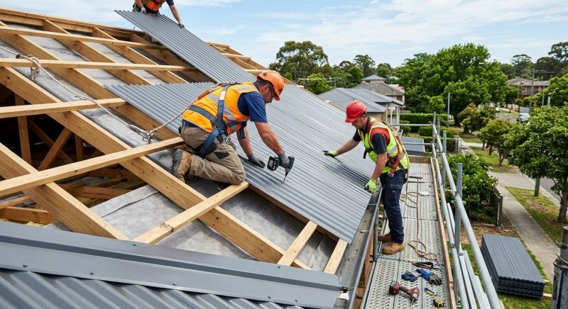 Metal Roof Installation in Springboro, OH