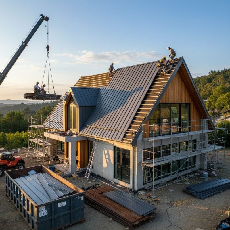 Metal Roof Replacement in Franklin, OH
