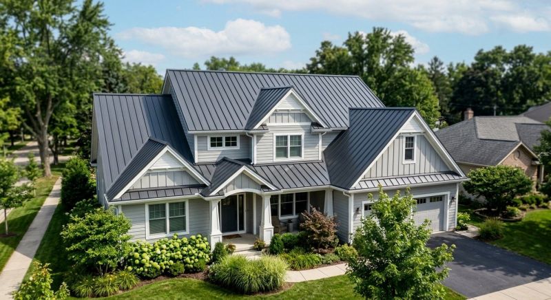 Metal Roof Replacement in Miamitown, OH