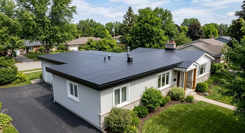 Rubber Roof Installation in Warren County, OH