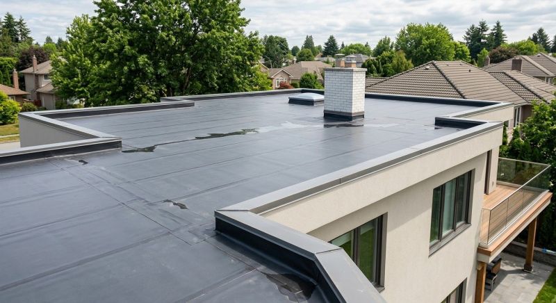 Single Ply Roof Installation in Morrow, OH