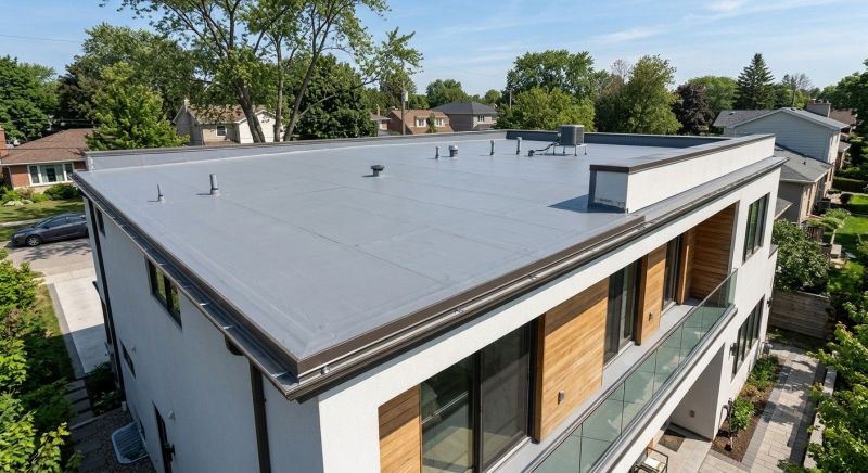 Single Ply Roof Replacement in Amelia, OH