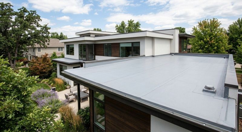 Single Ply Roof Replacement in Clarksville, OH