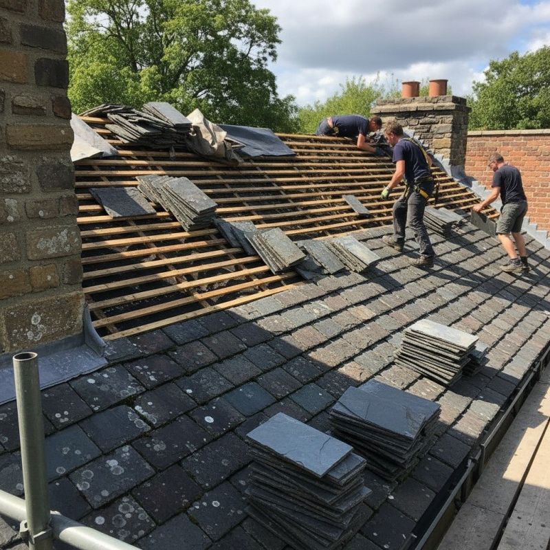 Slate Roof Replacement in Miamisburg, OH