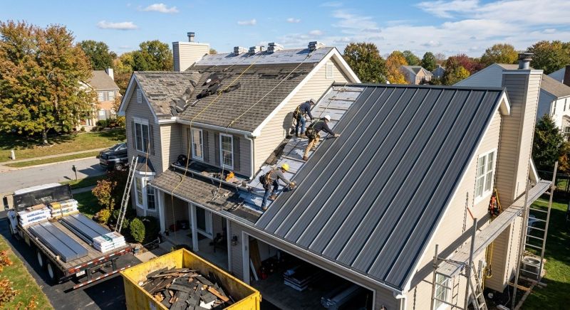 Steel Roof Replacement in Fort Thomas, KY