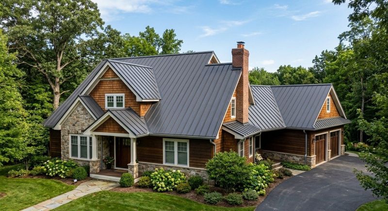 Steel Roof Replacement in Miamitown, OH