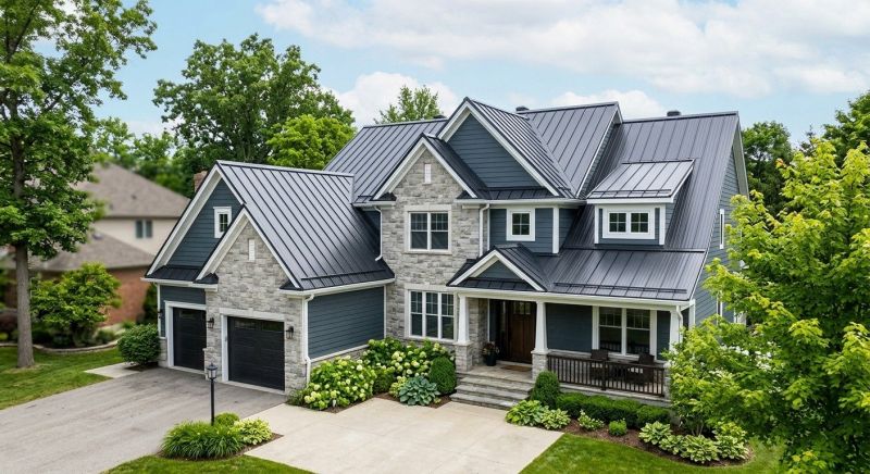 Steel Roof Replacement in Monroe, OH