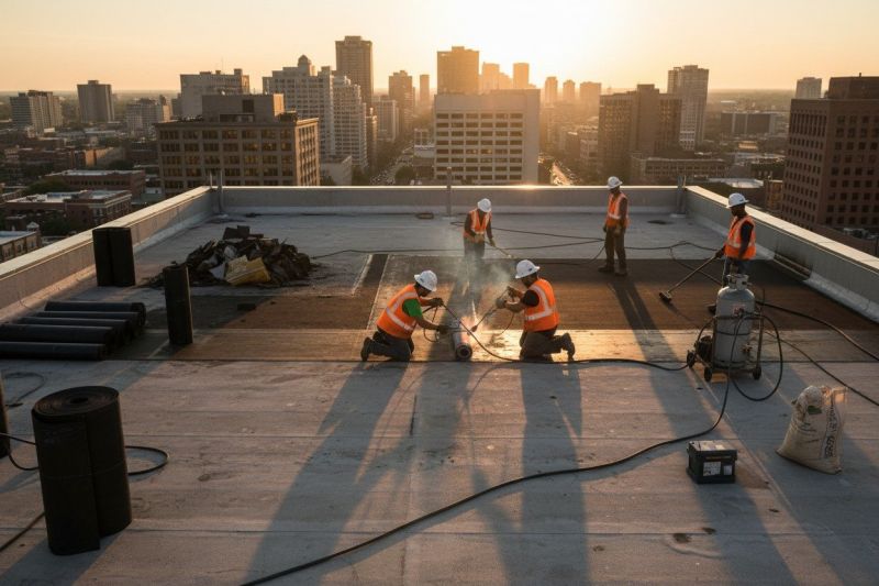 Tar Roof Replacement in Bellbrook, OH