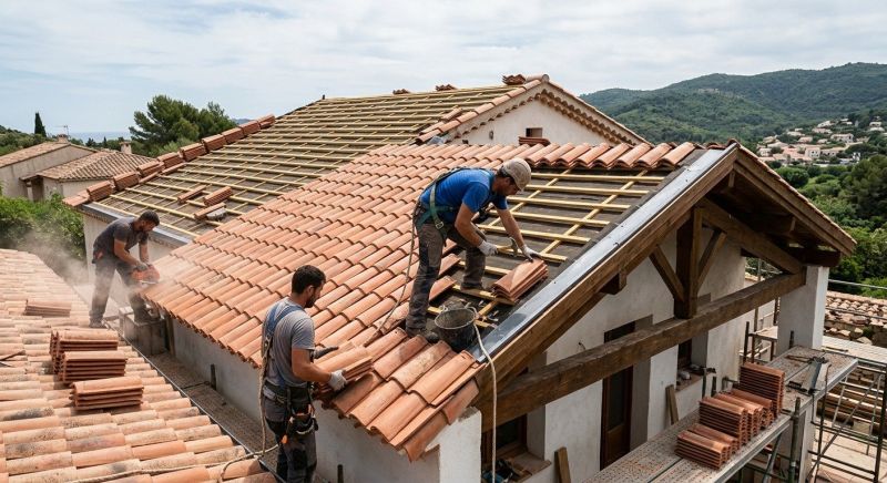 Tile Roof Installation in Morrow, OH