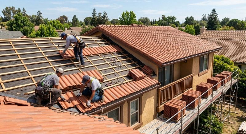 Tile Roof Installation in Williamsburg, OH