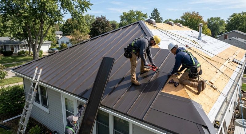 Tin Roof Installation in Harrison, OH