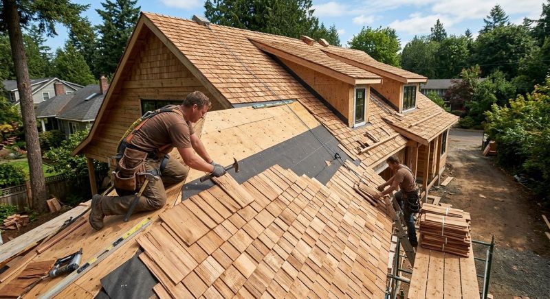 Wood Roofing Installation in Mason, OH