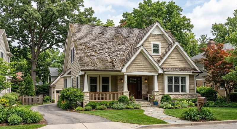 Wood Shake Roof Replacement in Blanchester, OH