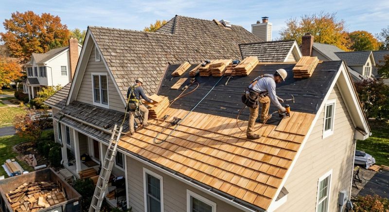 Wood Shake Roof Replacement in Cincinnati, OH