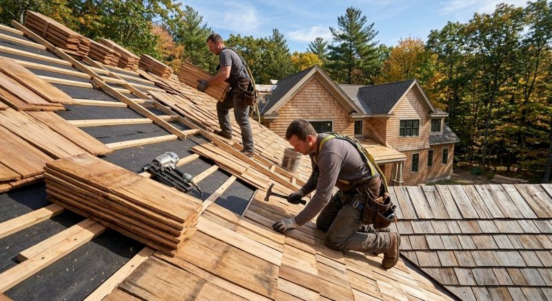 Wooden Roof Installation in Warren County, OH